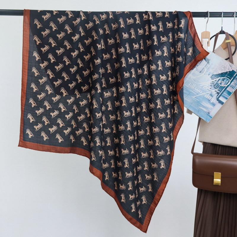 İpek Yün Karışımı Eşarp Lüks T - Winter Clothing Hong Kong incelemesi ve fiyatı