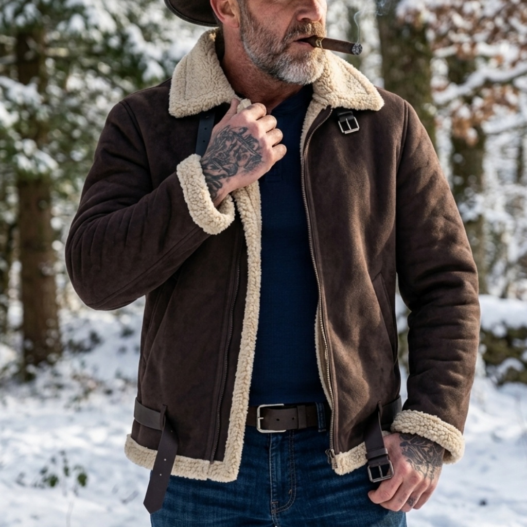 Erkekler Kış Suni Süet Ceket P - Winter Clothing Hiking incelemesi ve fiyatı